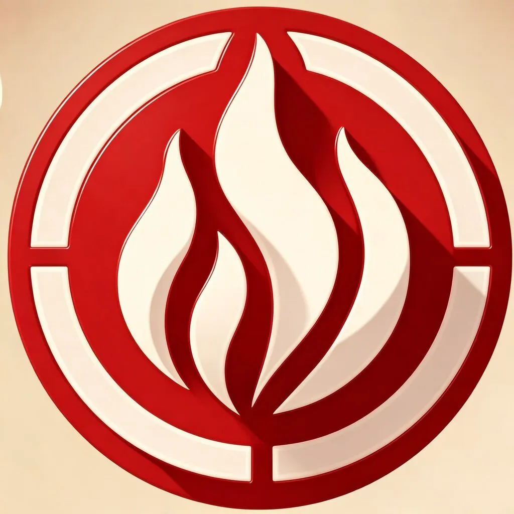 Fire element crystal for love and warmth