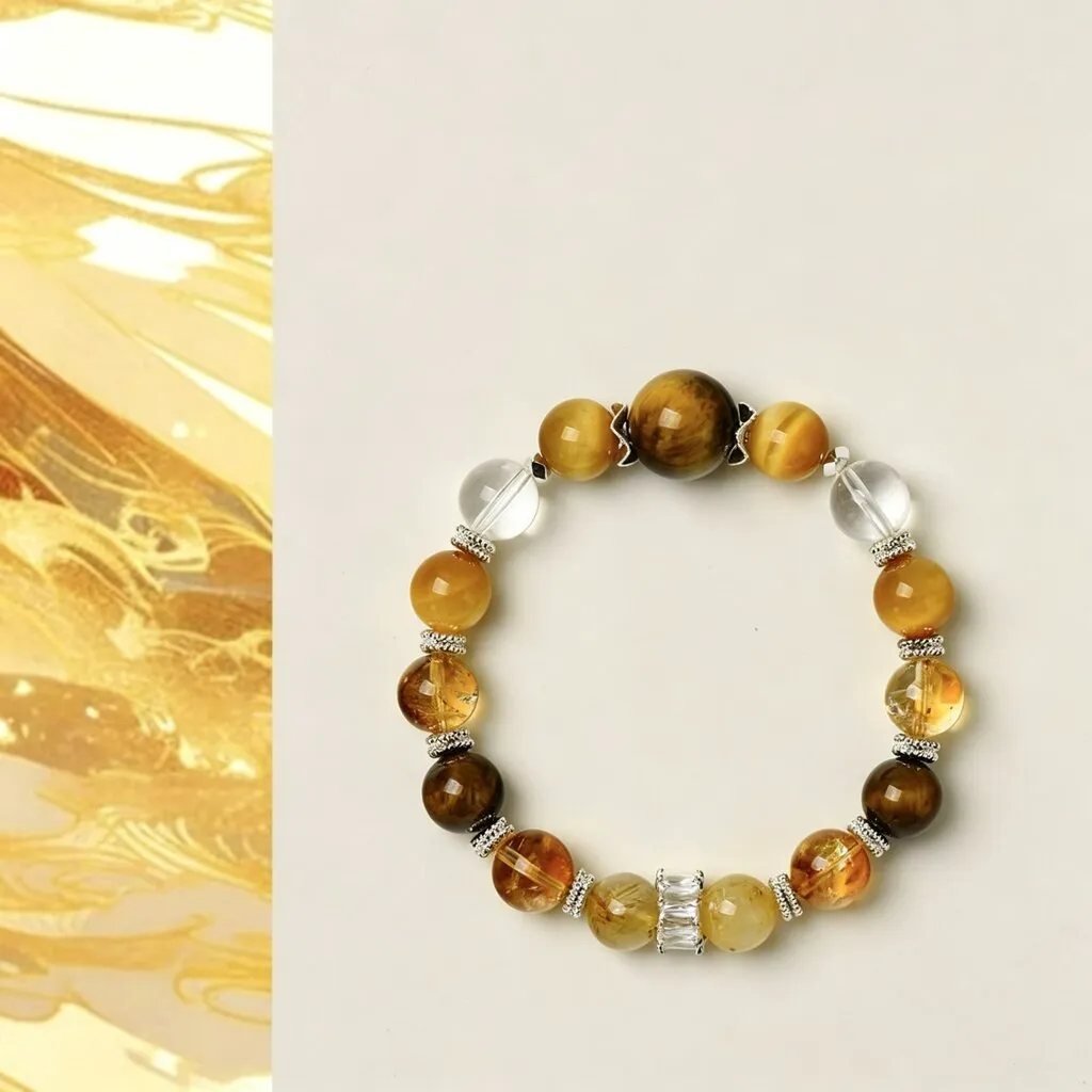 Clay Memory — Healing Crystal Bracelet detail 2