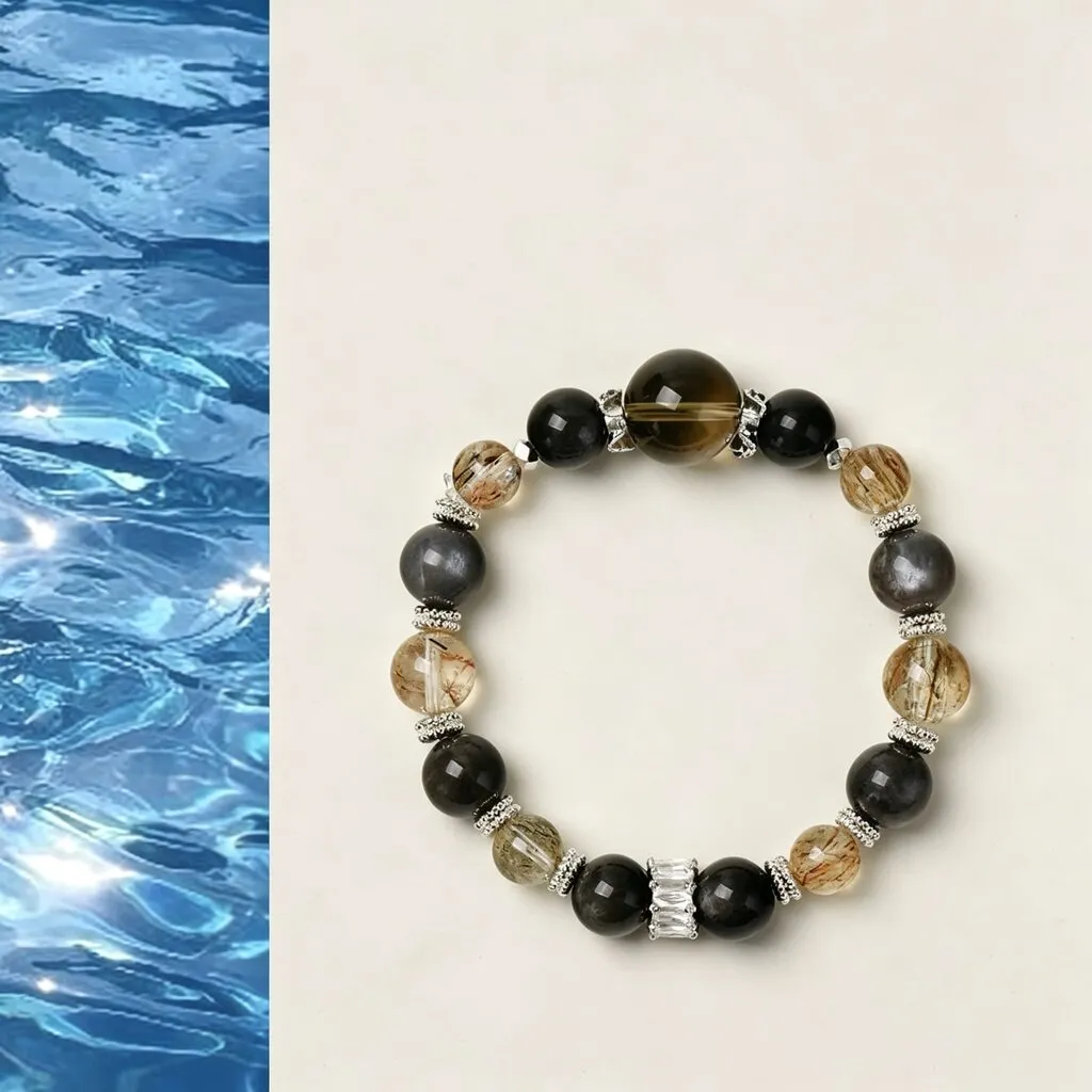 Mist Bracelet — Manifestation Crystal detail 2