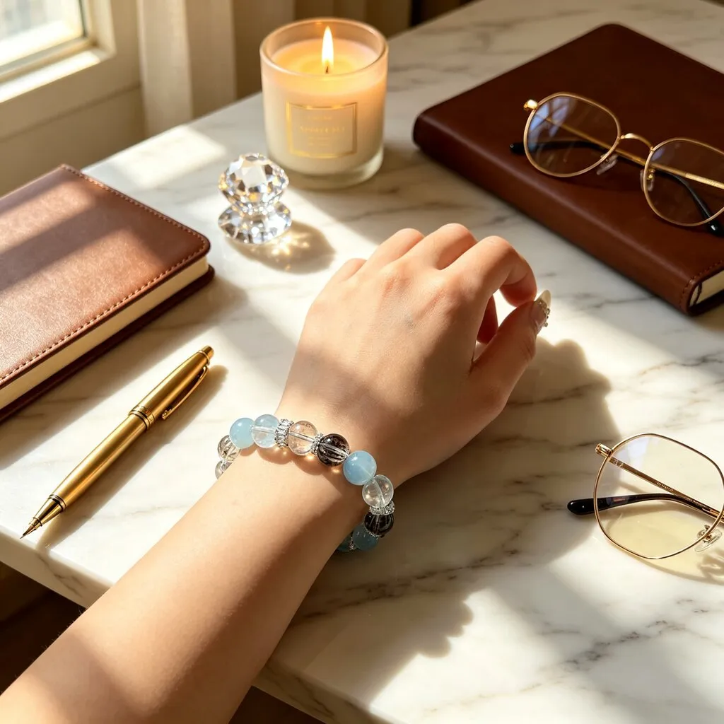 Abyss Bracelet — Deep Flow Crystal detail 3
