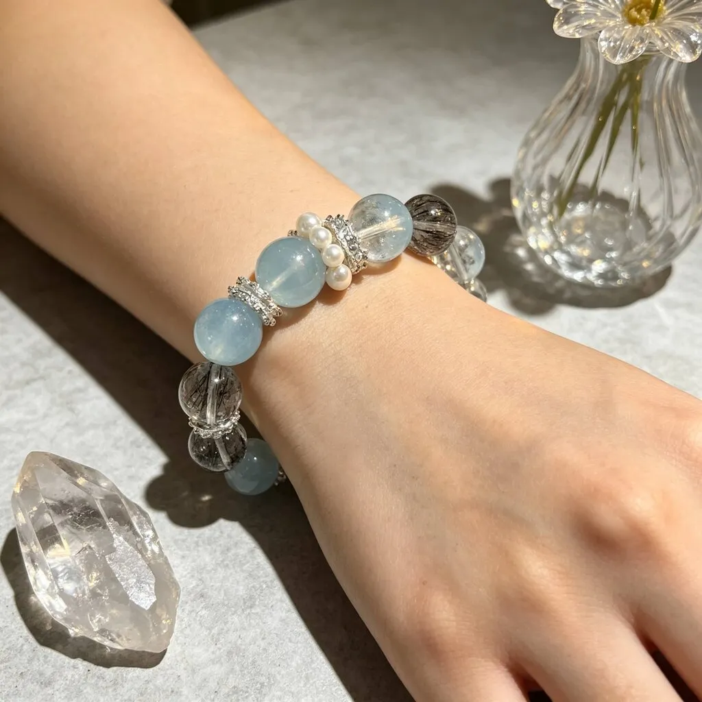 Abyss Bracelet — Deep Flow Crystal detail 4