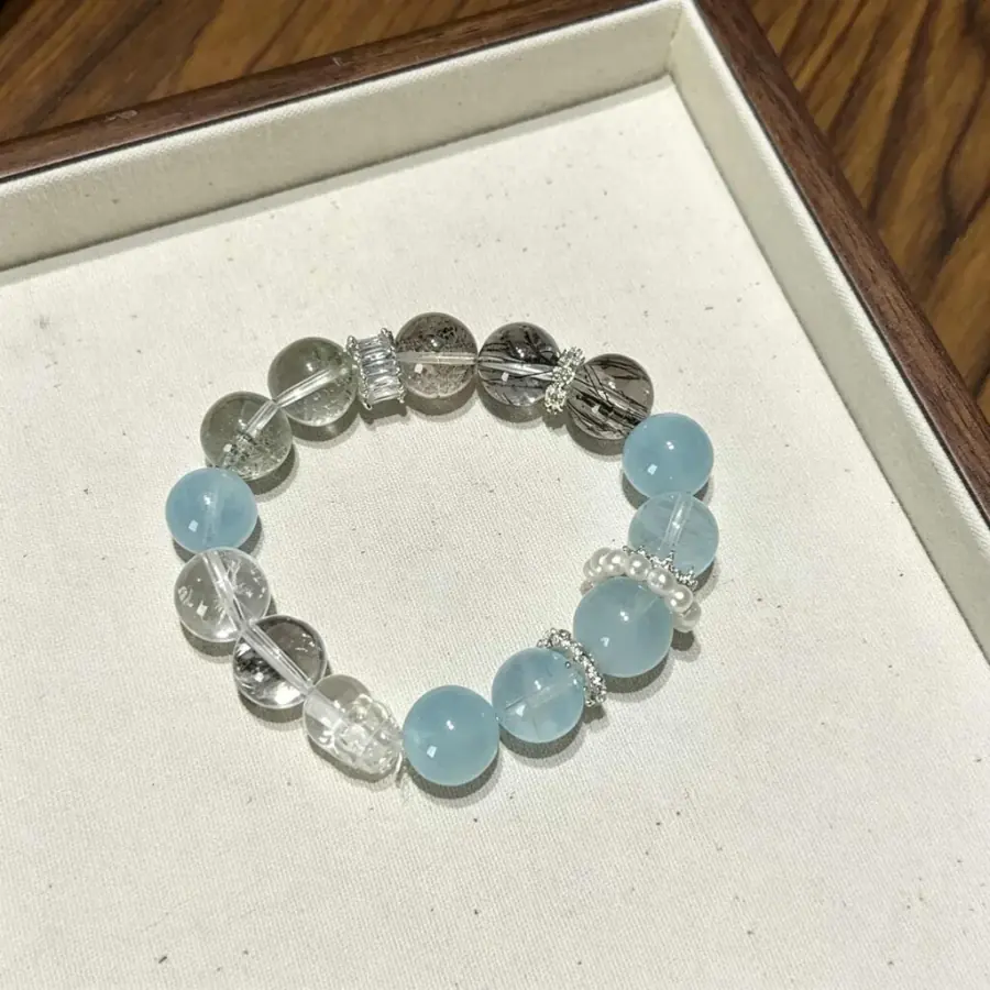 Abyss Bracelet — Deep Flow Crystal detail 5