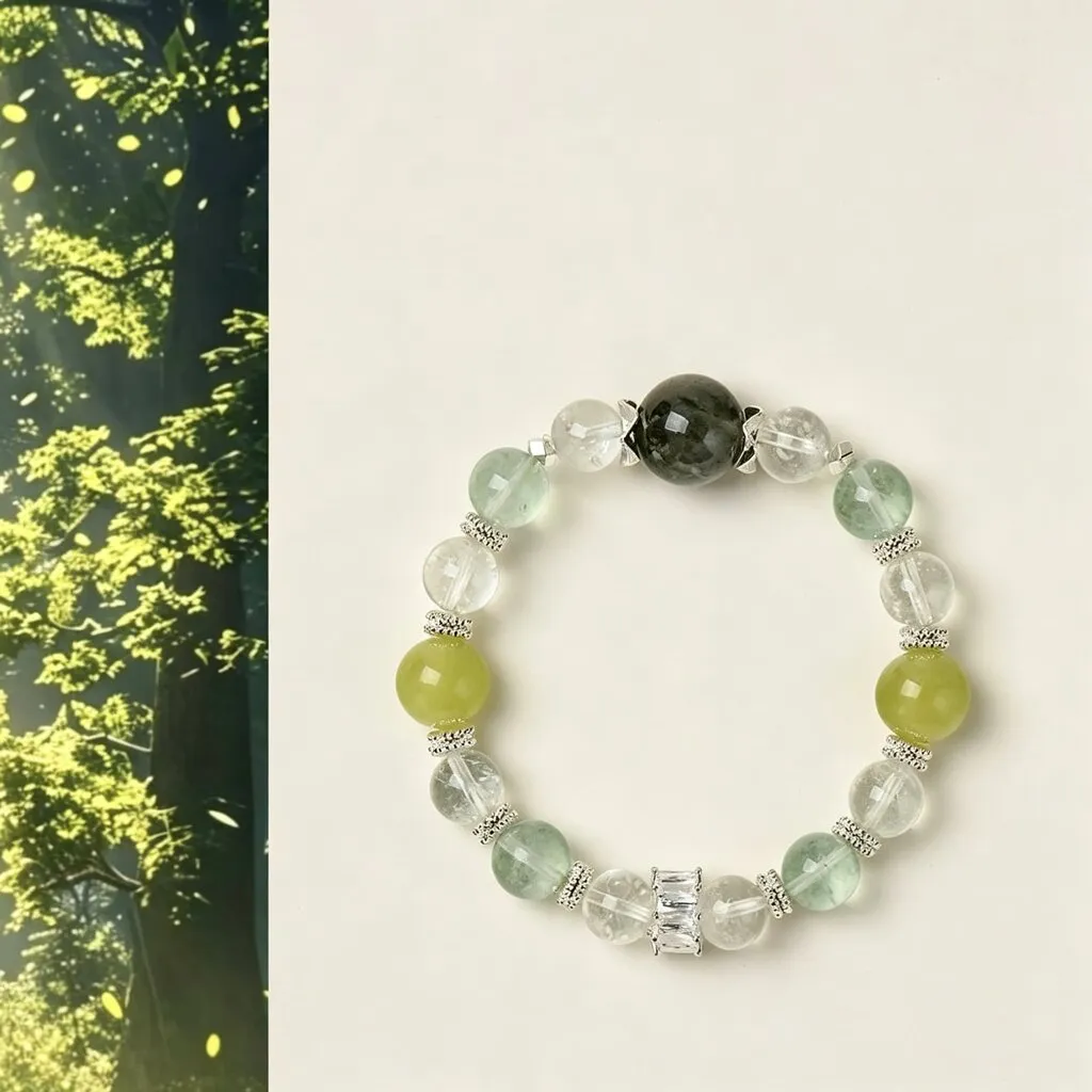 Forest Keeper — Guardian Crystal Bracelet detail 2
