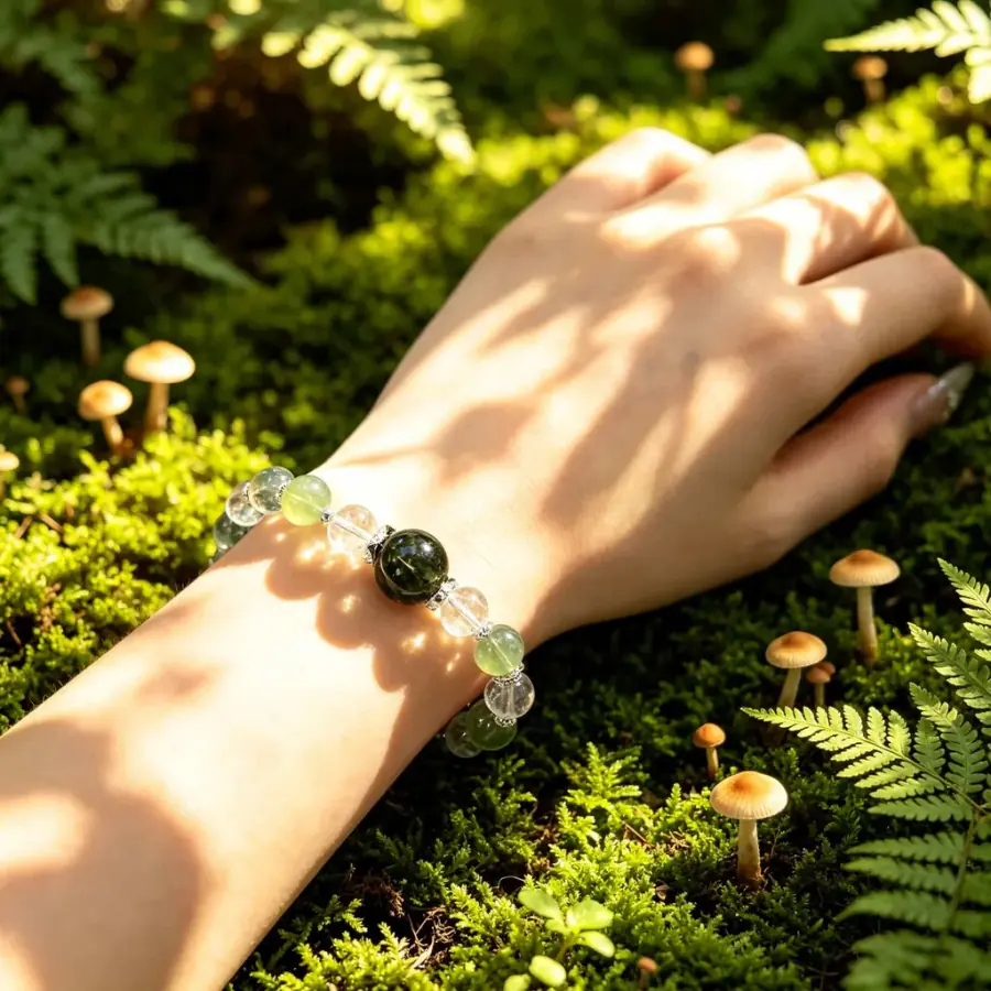 Forest Keeper — Guardian Crystal Bracelet detail 3