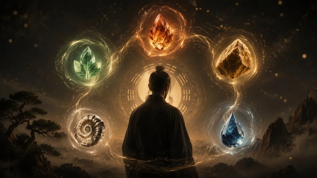 Wen - Five Elements Crystal Guide for Anxiety Relief & Emotional Wellness